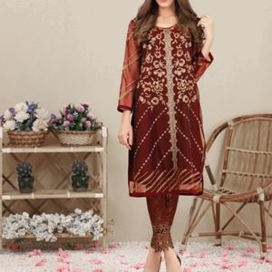 Beautiful formal Organza Kurta